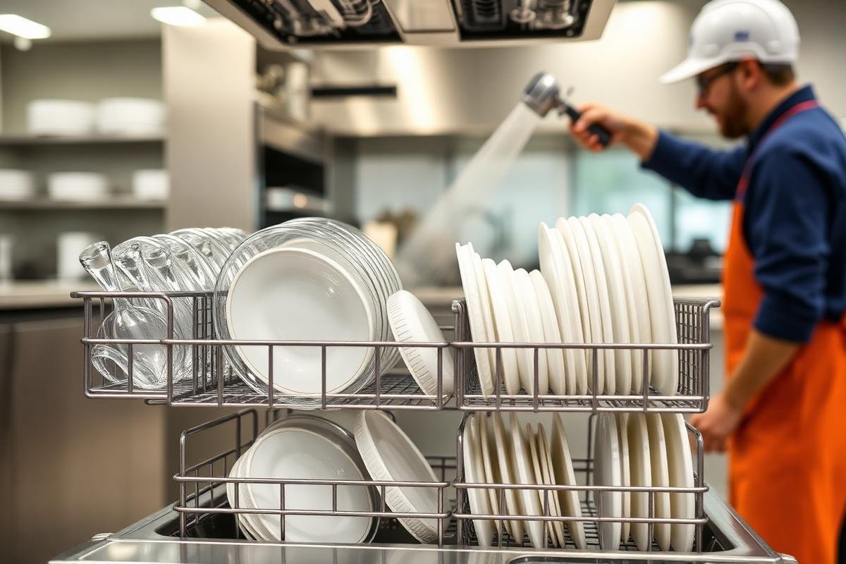 Dishwasher Repair carried out by a BritServe engineer