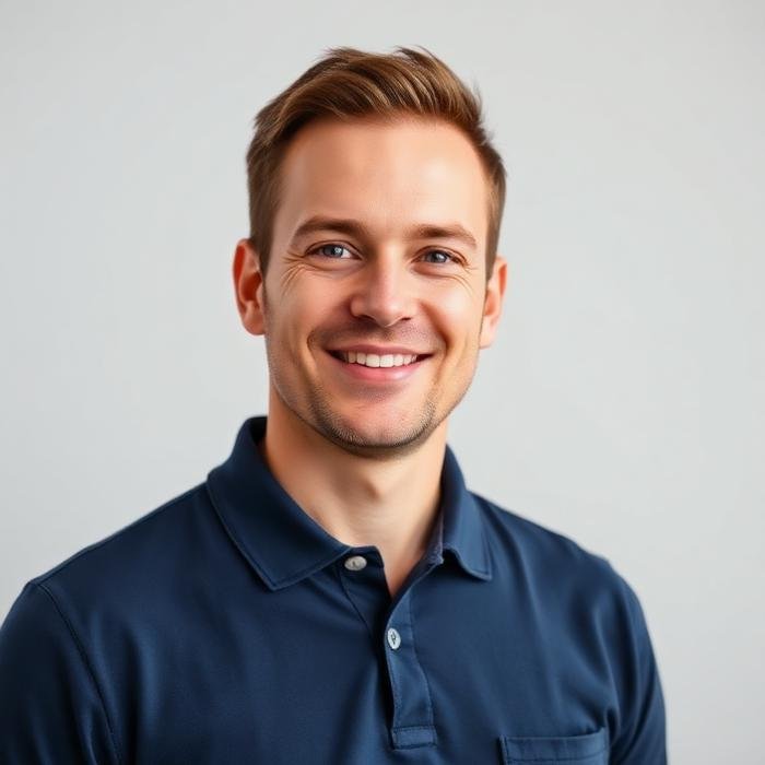 Portrait of Liam Cooper, Maintenance Lead at BritServe