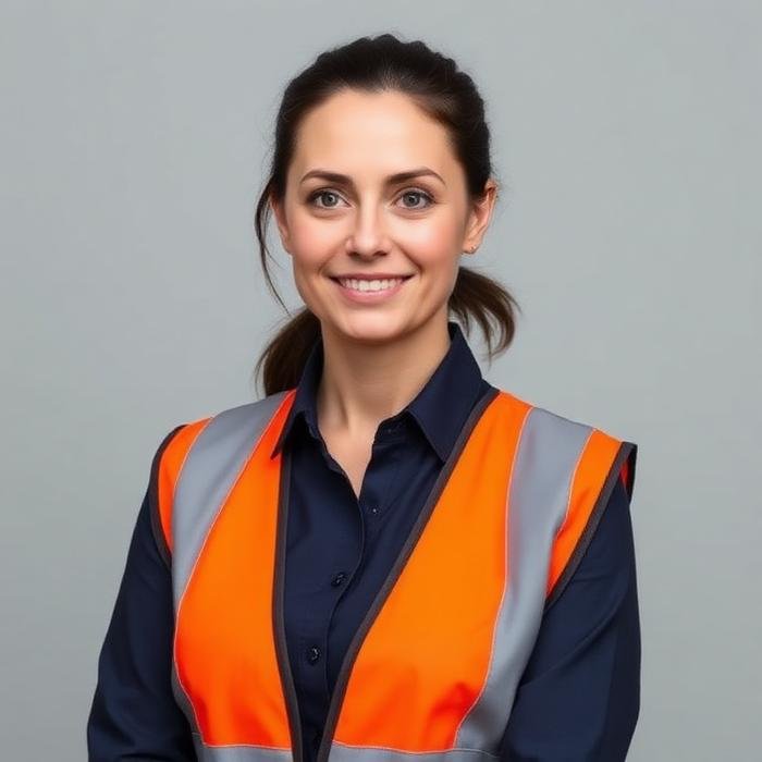 Portrait of Maya Lane, Safety Officer at BritServe